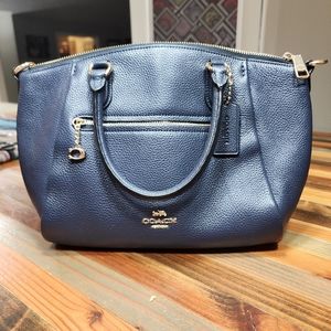 Coach Elise Satchel Navy